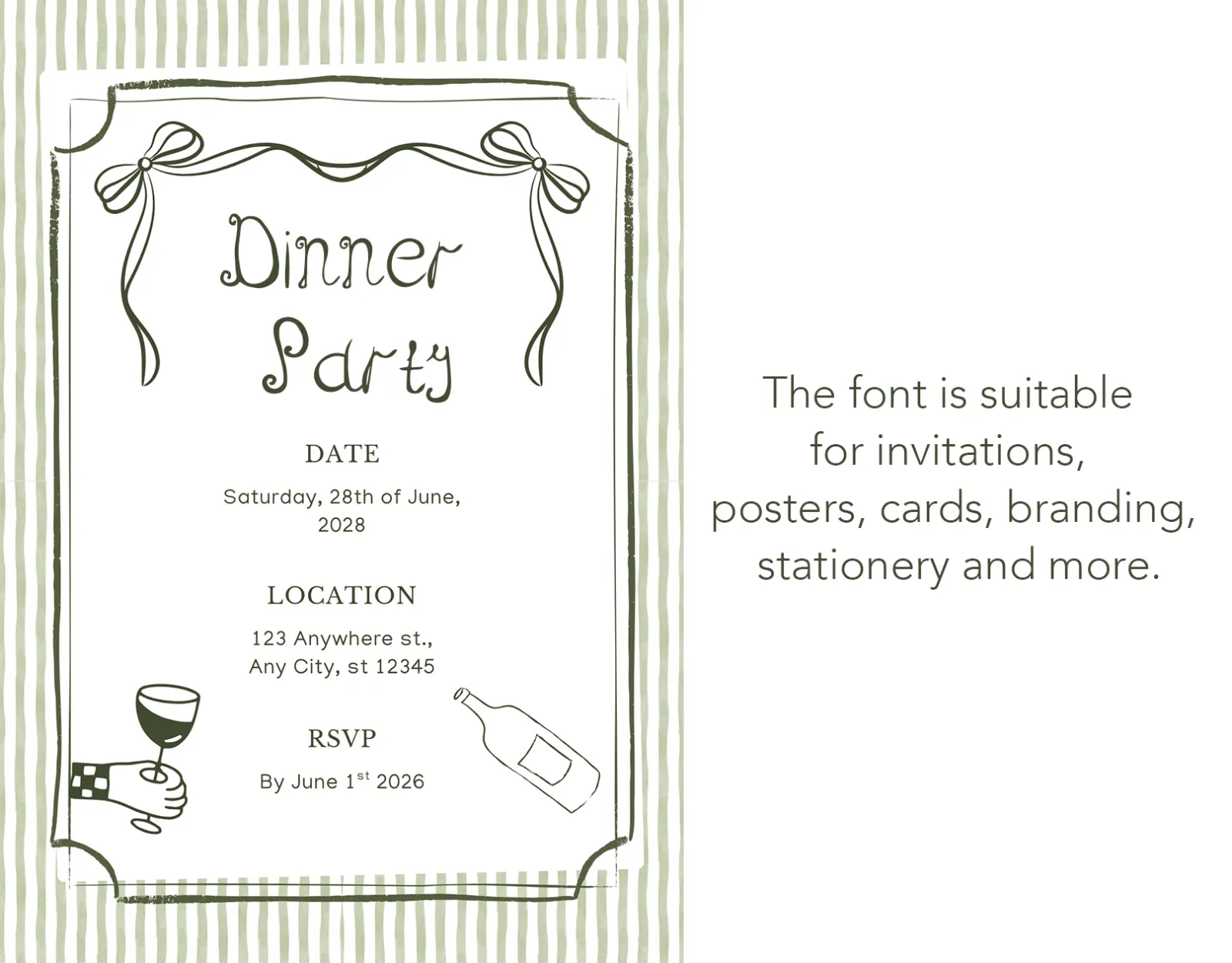 Poetry Hand Handwritten Font — image 3