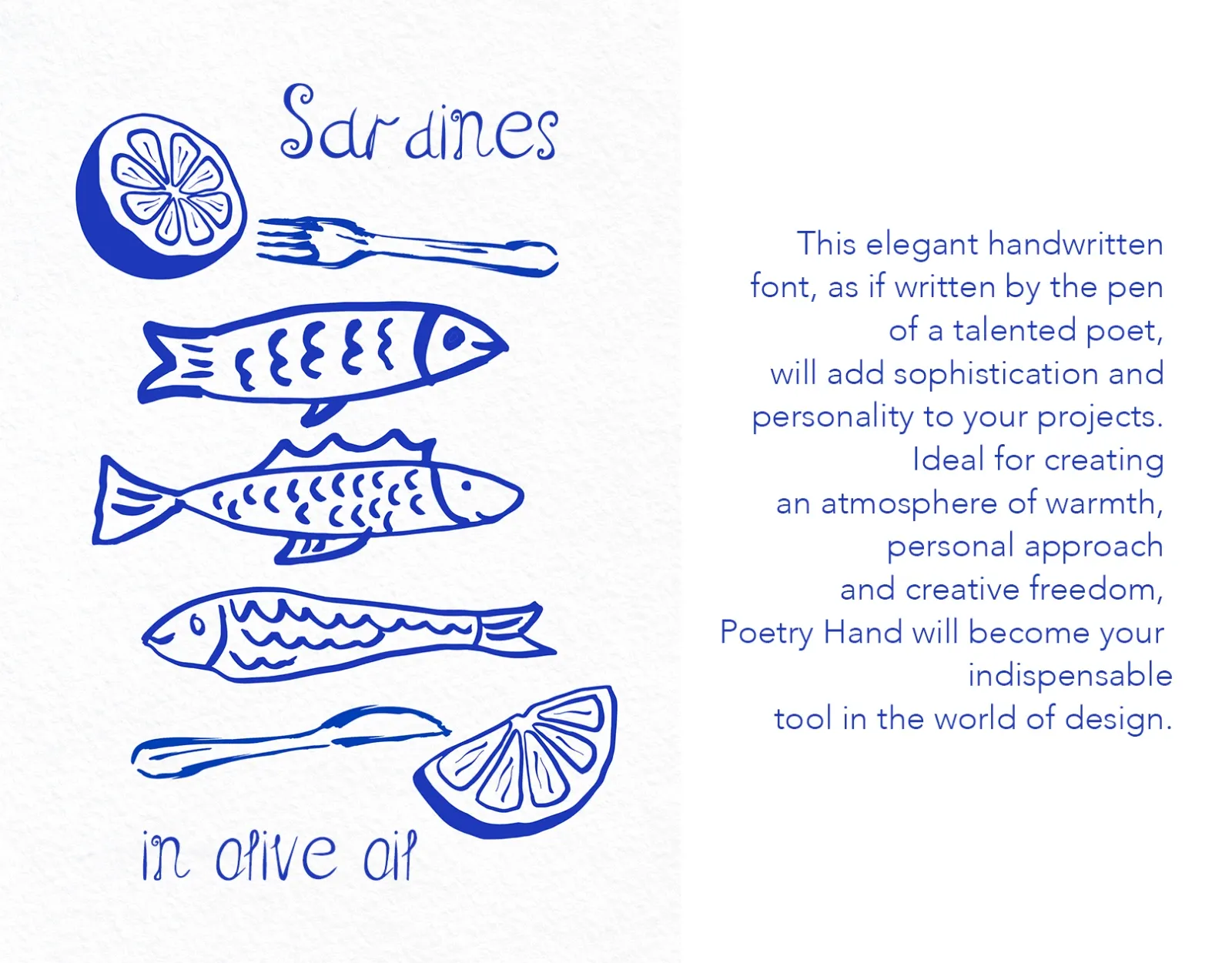 Poetry Hand Handwritten Font — image 4
