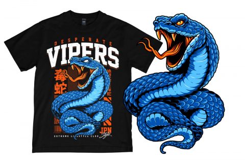 Snake Mascot Vector Illustration