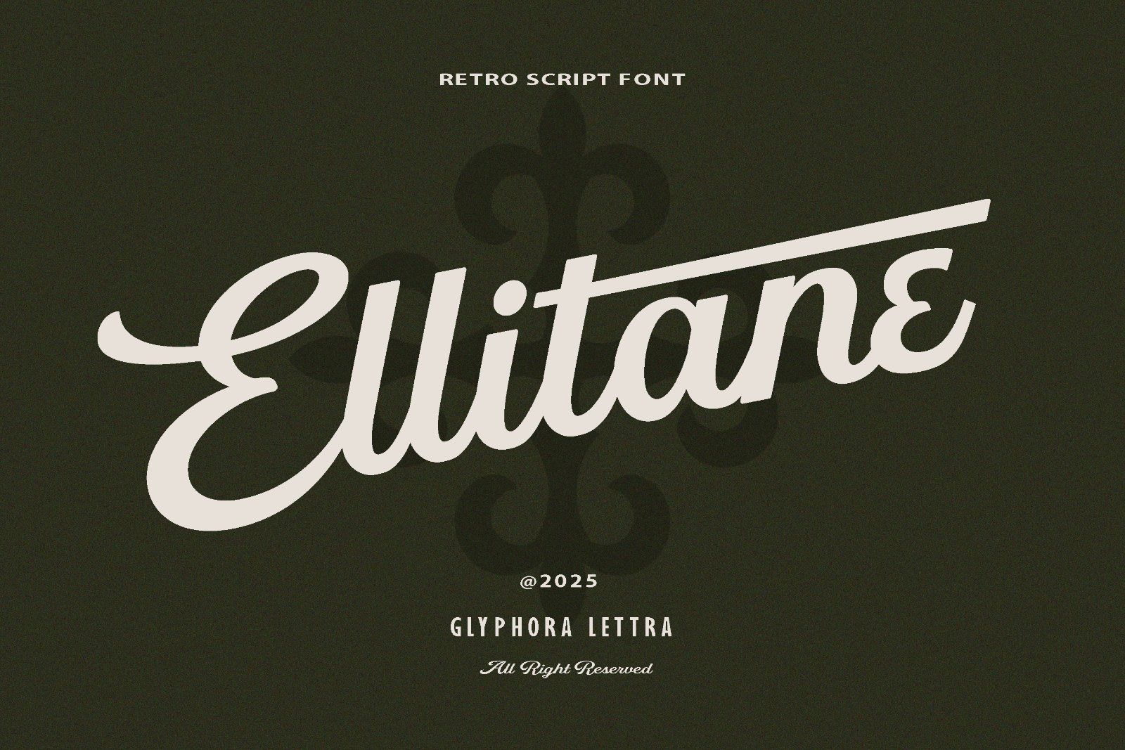 Ellitane - Script Font