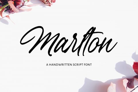 Marlton - Handwritten Font