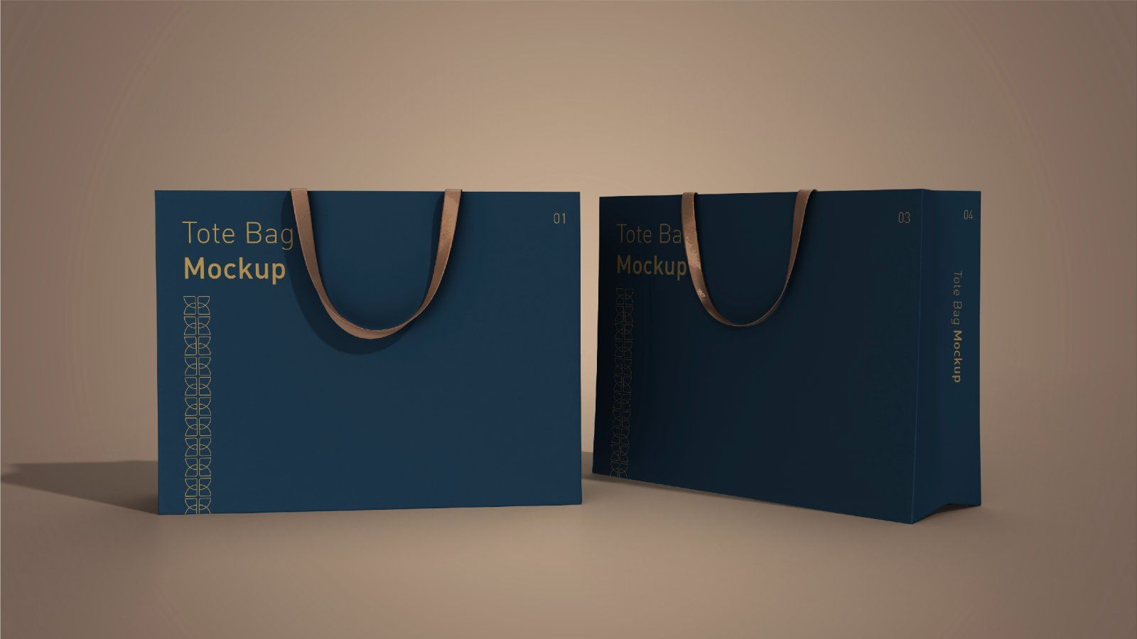 Paper Bag Mockup Bundle – 5 PSD Files, Shopping Bag Mockup, Tote Bag
