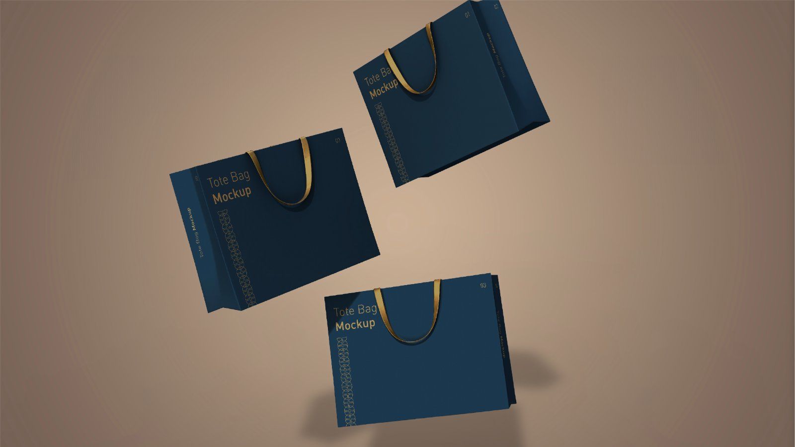 Paper Bag Mockup Bundle – 5 PSD Files, Shopping Bag Mockup, Tote Bag