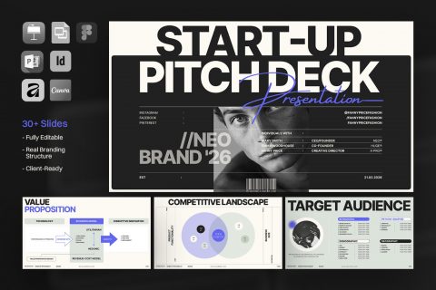 Startup Pitch Deck Presentation Template