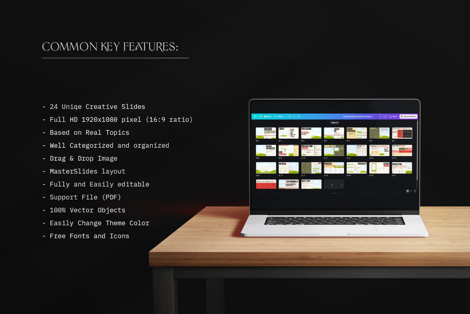 Brand Strategy Presentation Template