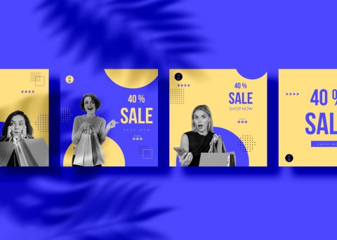 Shopping - Social Media Template-22-054