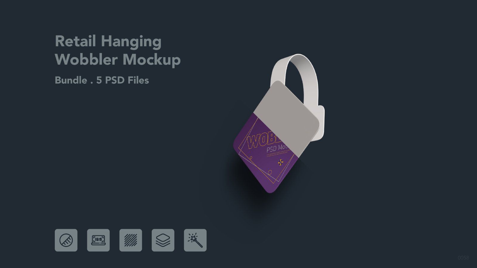 Shelf Diamond Shape Wobbler - 5 PSDs — image 1