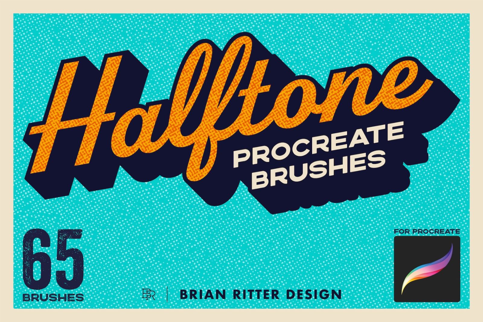 Halftone Procreate Brushes — image 1