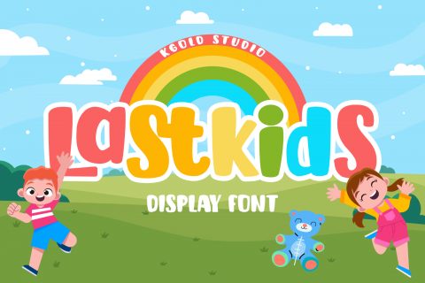 Lastkids - Funny Font