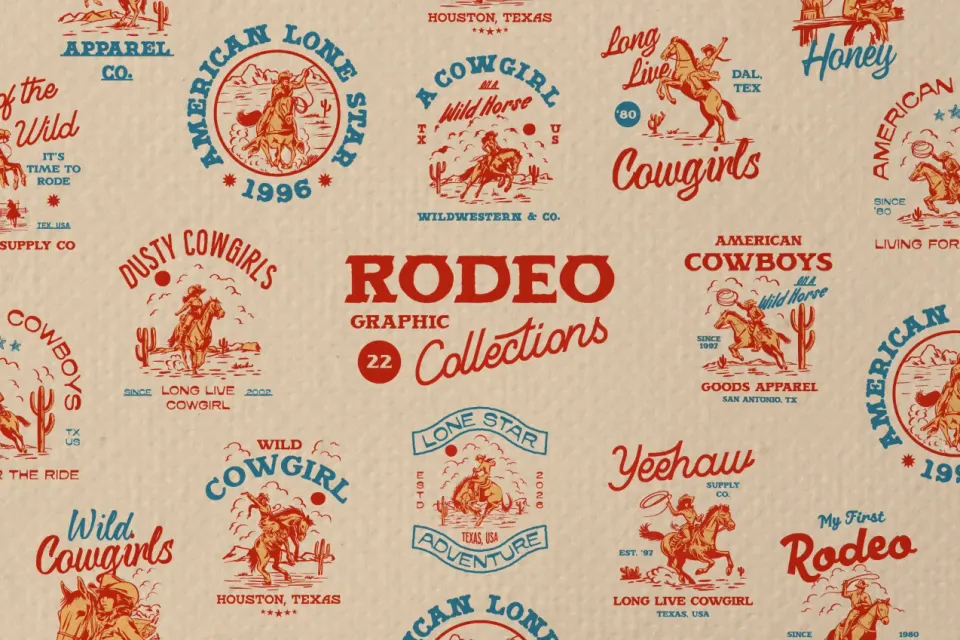 Rodeo Graphic Collection