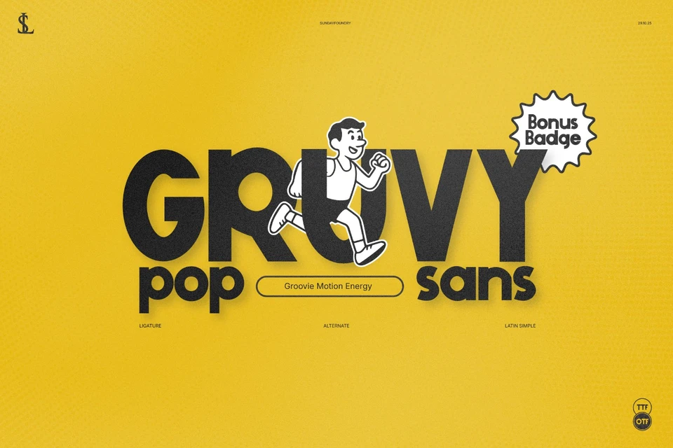 Gruvy Pop Sans