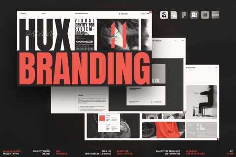 Brand Guidelines Presentation Design Template