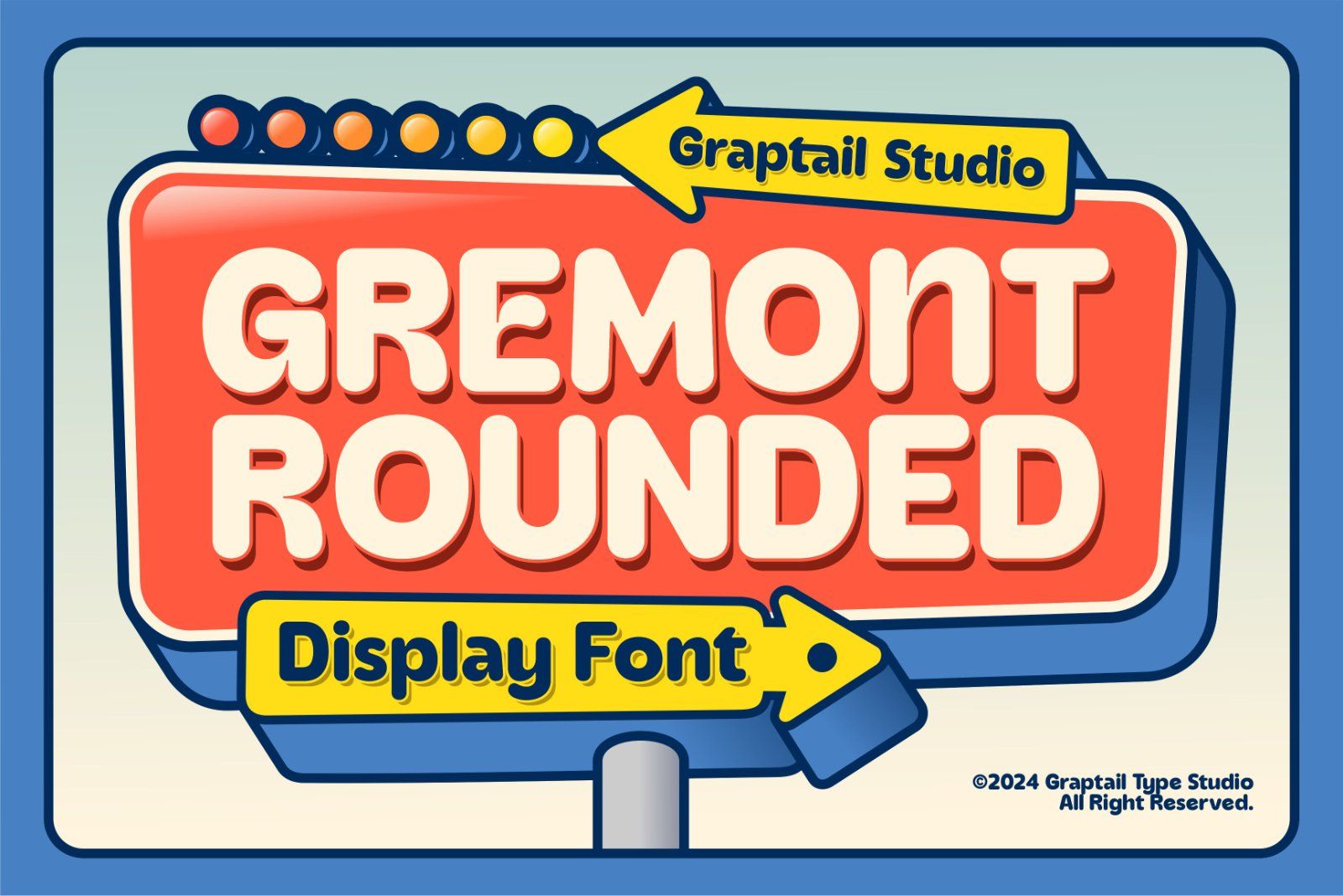 Gremont - Rounded Font — image 1