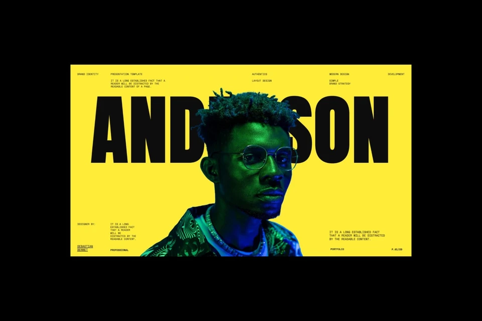 Anderson - Brand Identity PowerPoint