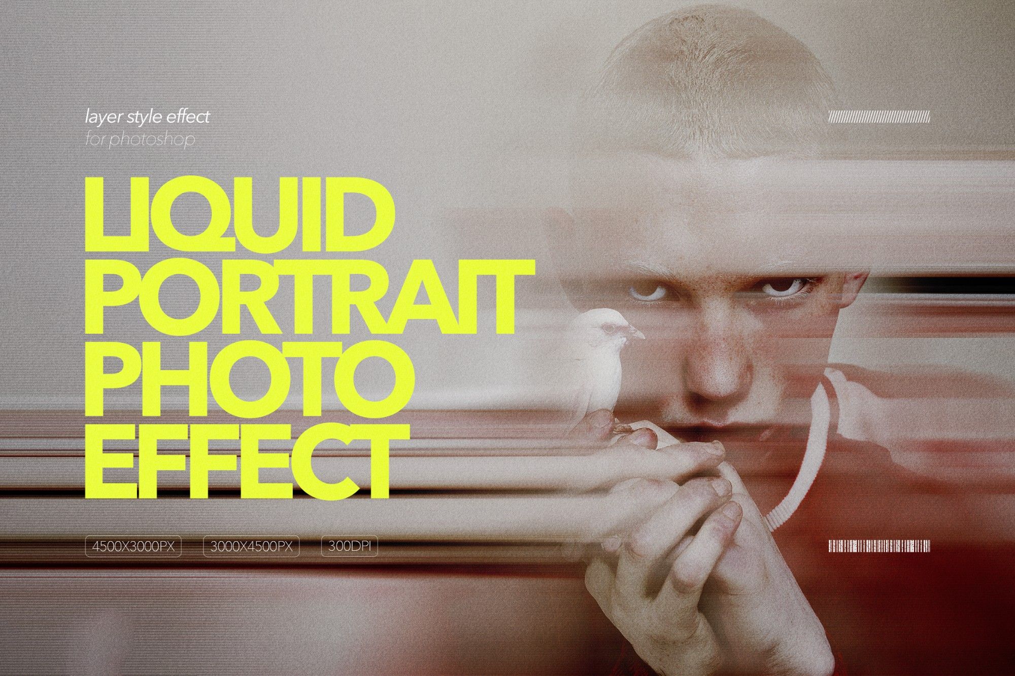 Liquid Portrait Photo Effect