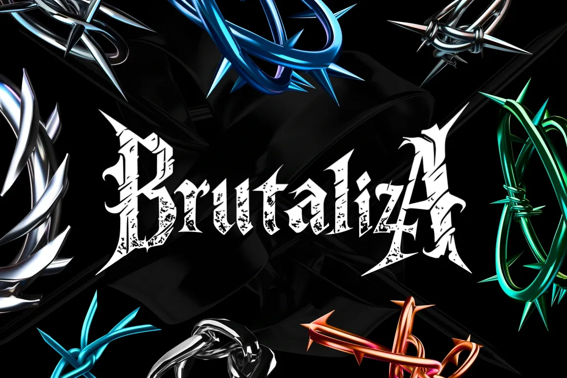 Brutaliza - 3d Shapes Asset — image 1
