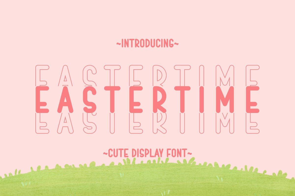 Eastertime - Cute Display Font — image 1