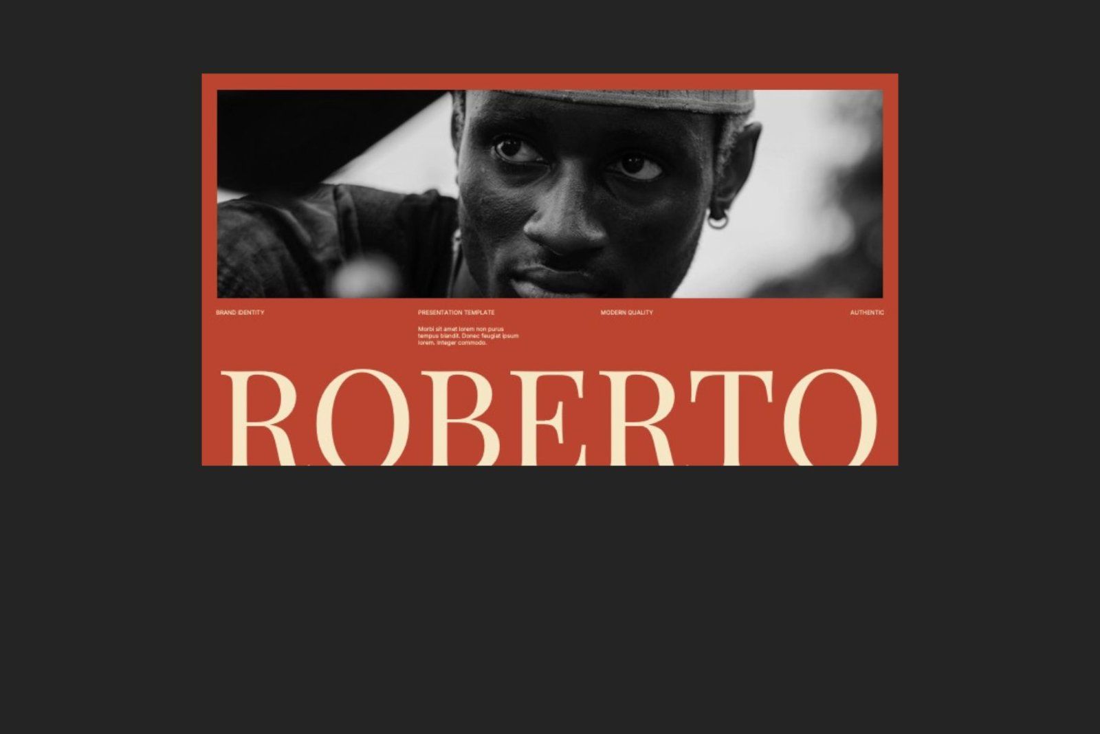 Roberto - Brand Identity Template