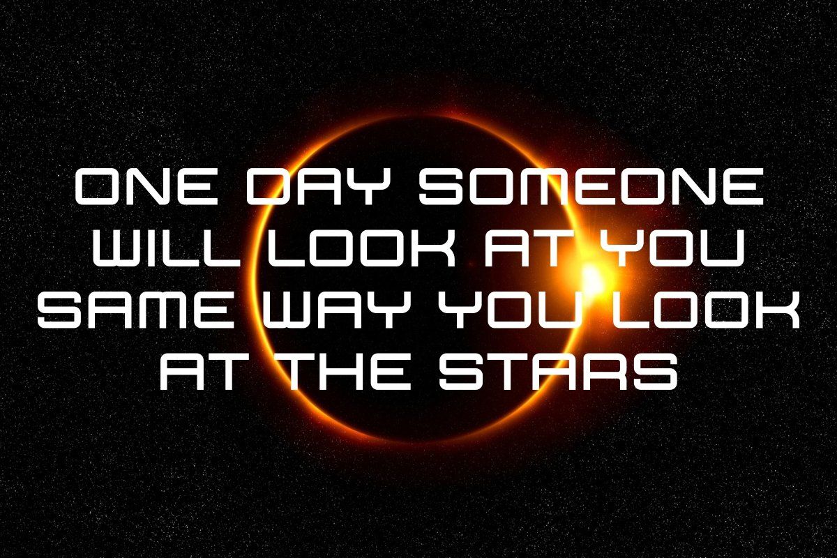 Solar Eclipse - Futuristic Space Font — image 2