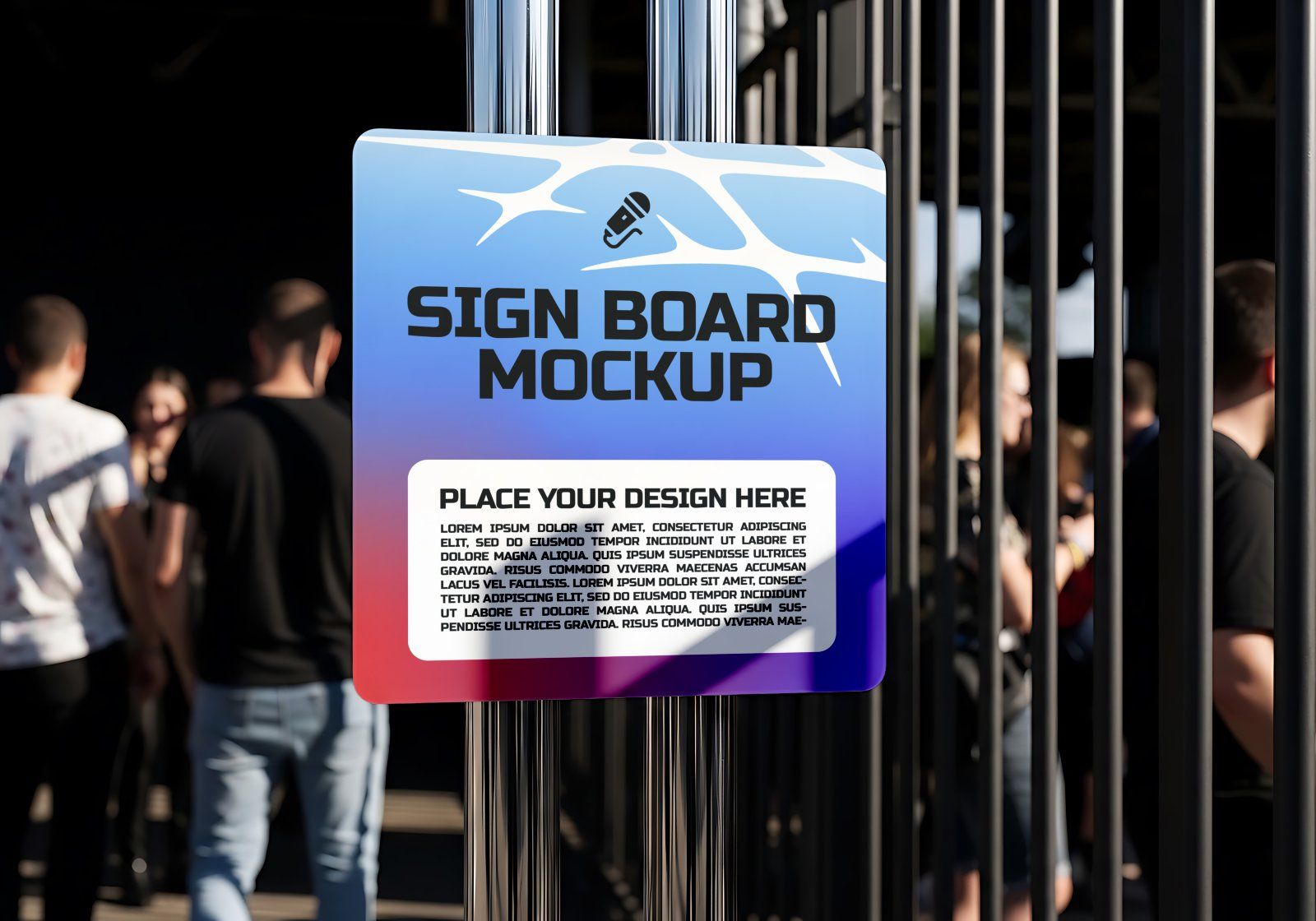 Premium Branding Event Live Concert Mockup