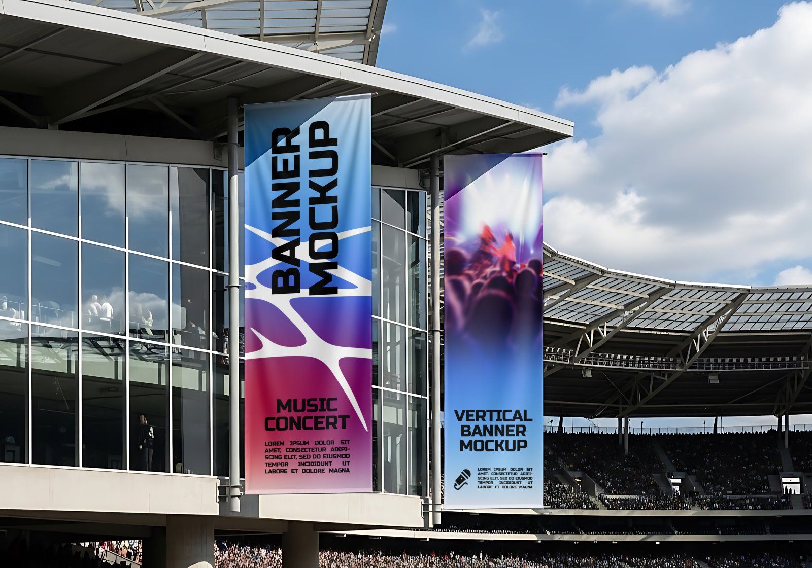 Premium Branding Event Live Concert Mockup