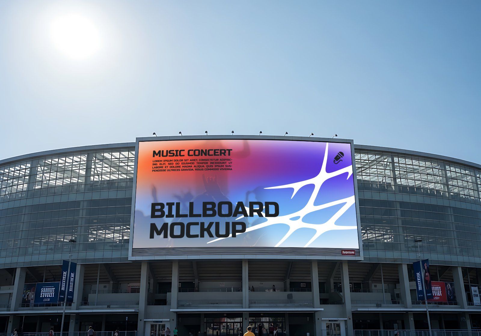 Premium Branding Event Live Concert Mockup