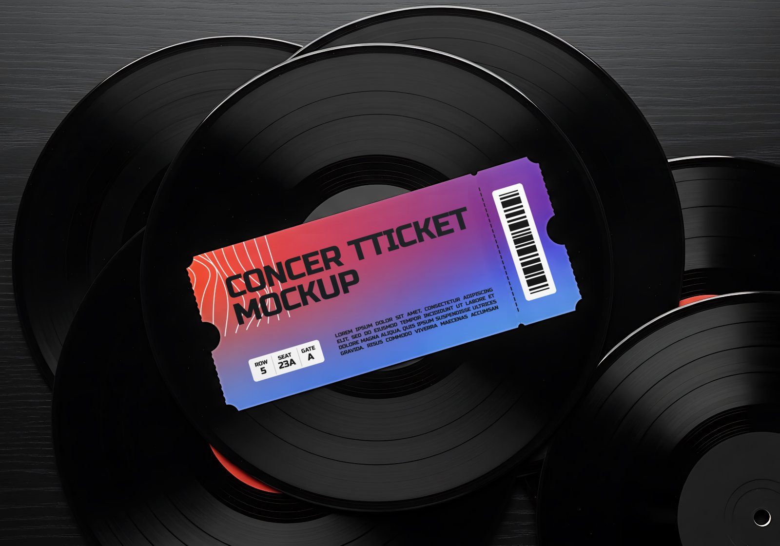 Premium Branding Event Live Concert Mockup