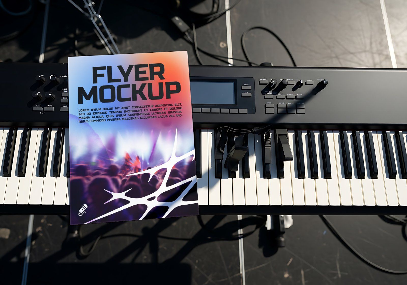 Premium Branding Event Live Concert Mockup