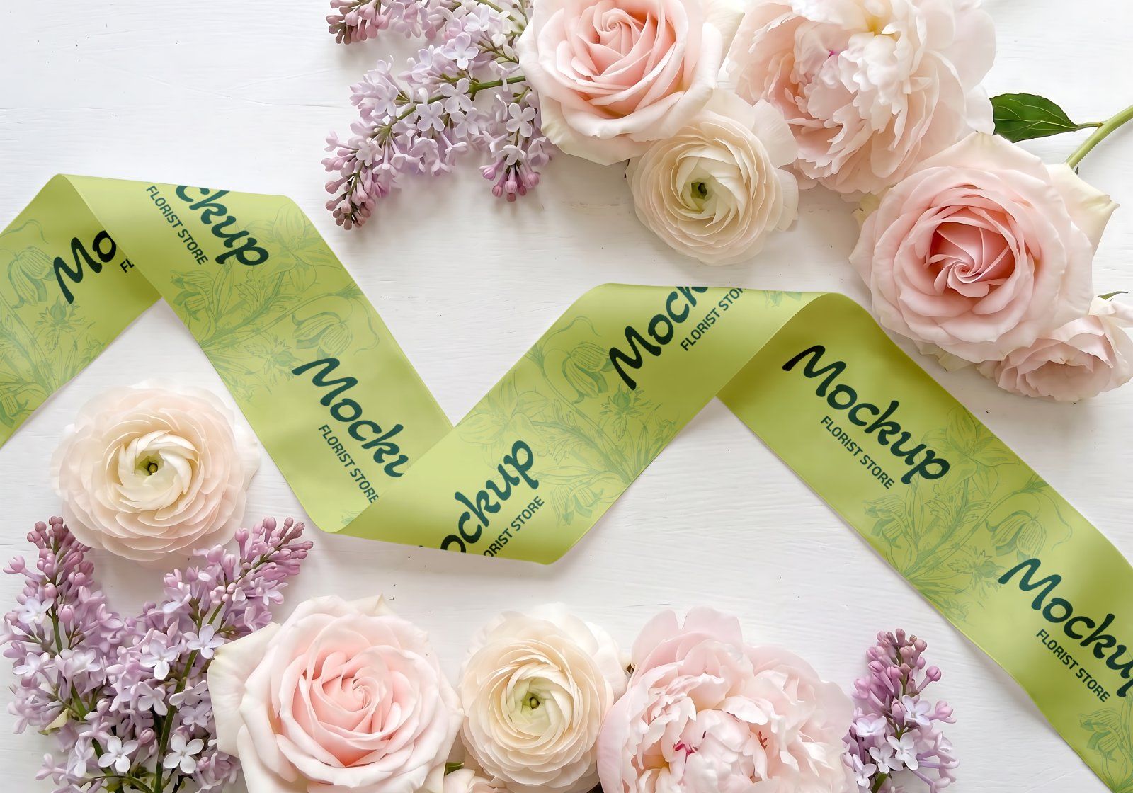 Premium Decorative Flower Shop Branding Mockup Bundle – 15 Aesthetic PSD Scenes for Florist Identity
