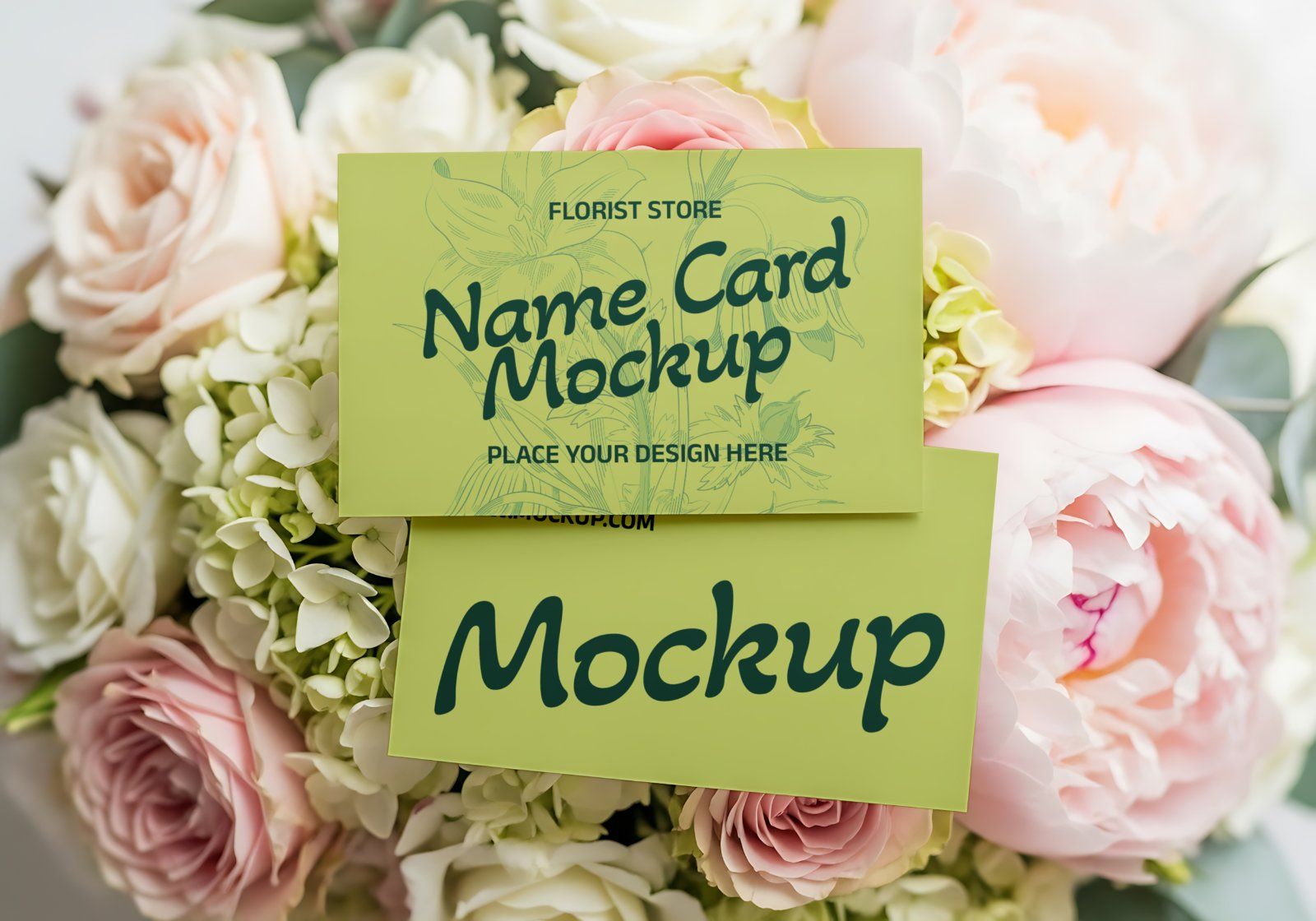 Premium Decorative Flower Shop Branding Mockup Bundle – 15 Aesthetic PSD Scenes for Florist Identity