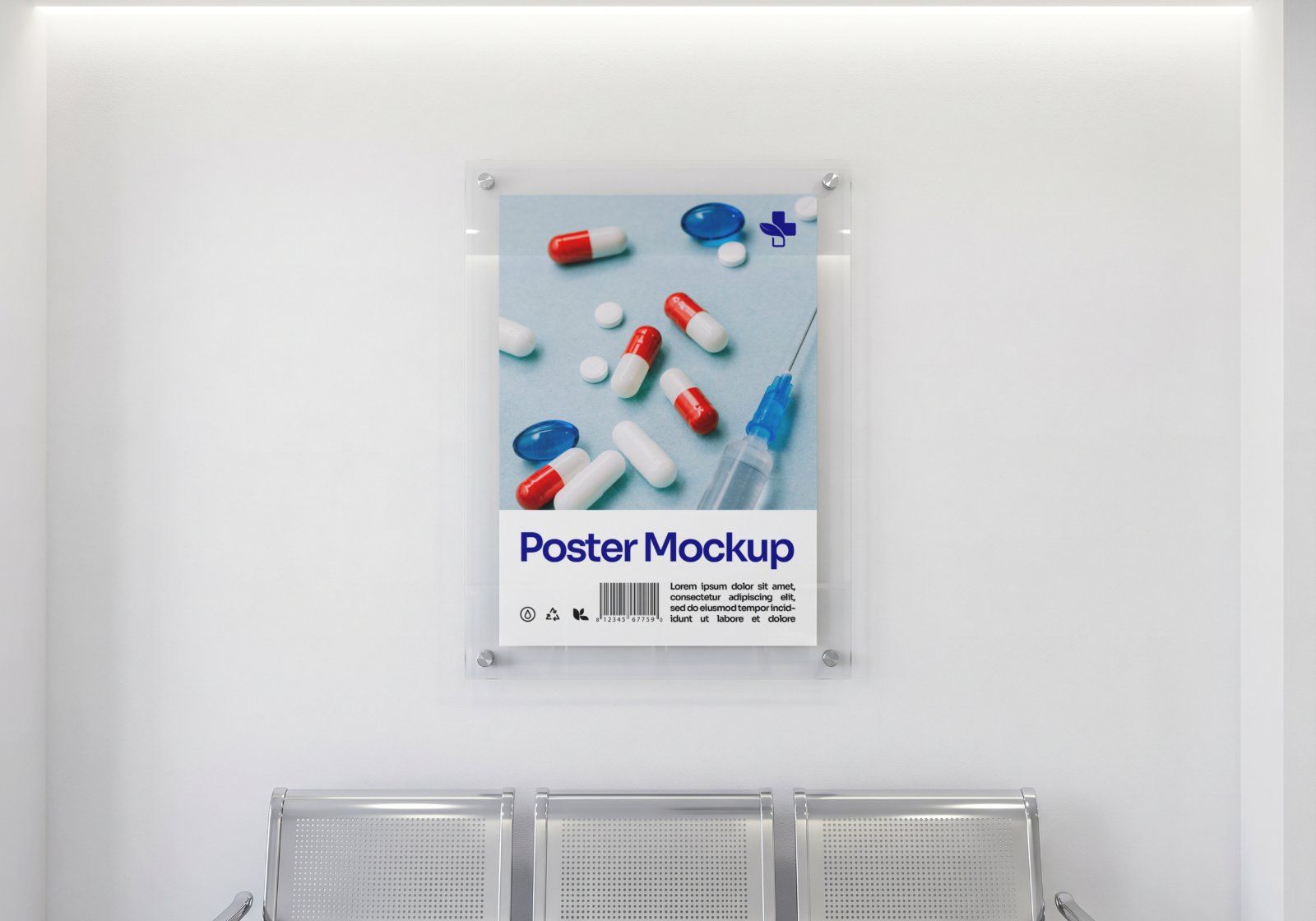 Premium Pharmacy Store Branding Mockup Bundle – 15 Professional Medical & Healthcare PSD Scenes