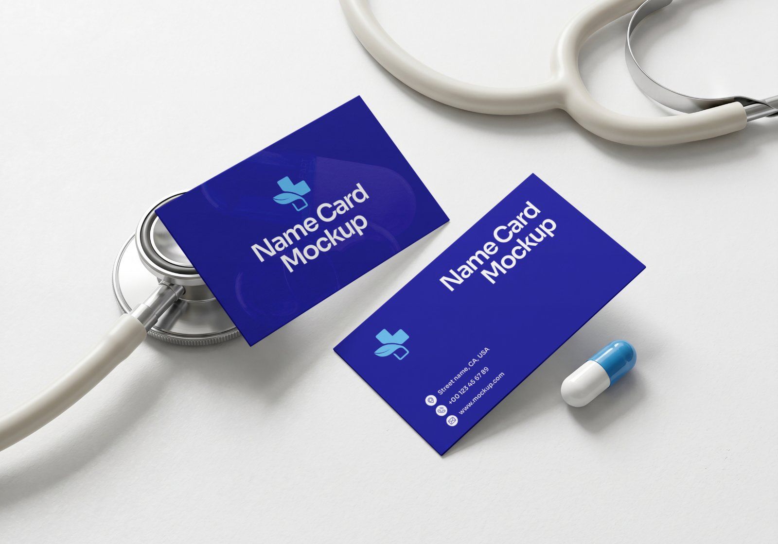 Premium Pharmacy Store Branding Mockup Bundle – 15 Professional Medical & Healthcare PSD Scenes