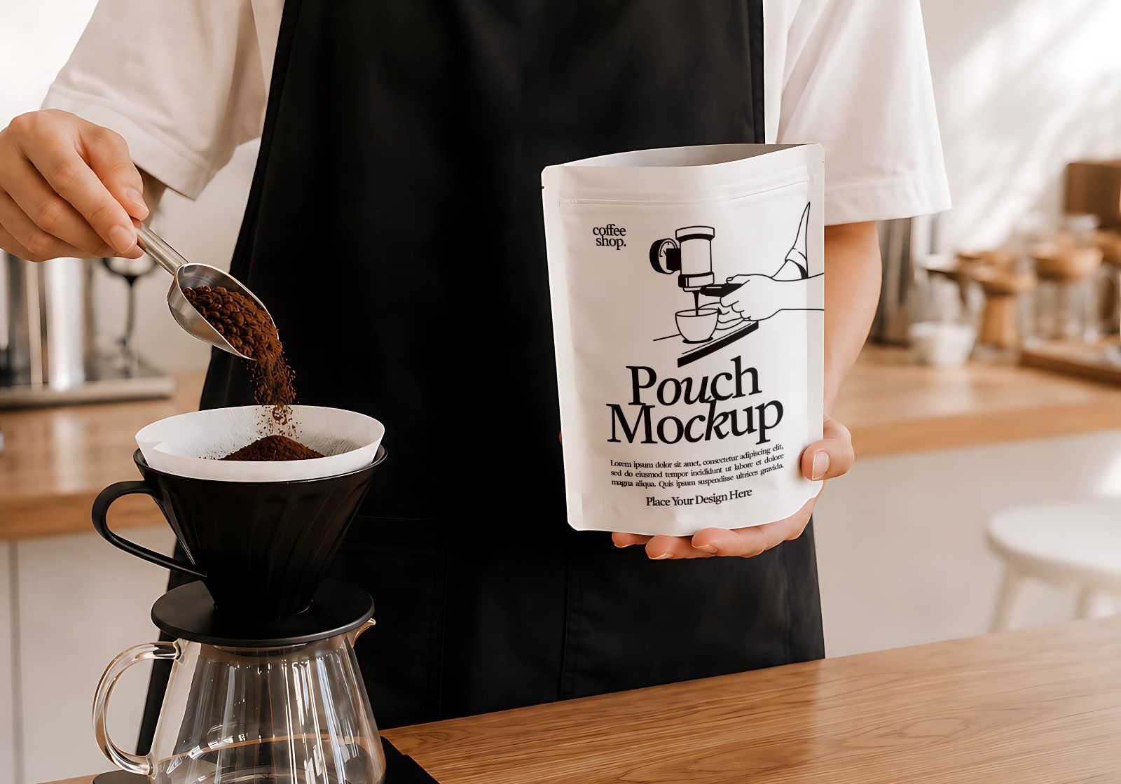 Premium Coffee Shop Branding Mockup Bundle – 15 Aesthetic PSD Scenes for Cafe & Coffee Roastery Iden
