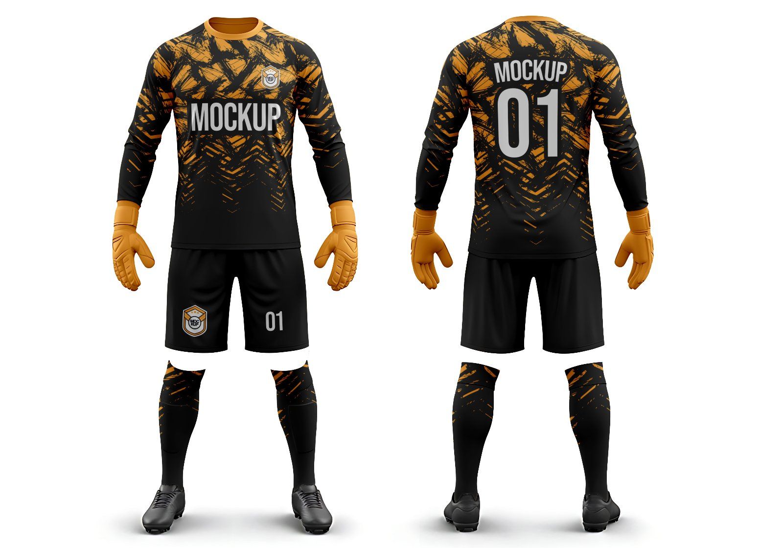 10 PSD Jersey Mockup Bundle – Football, Basketball, Polo, Soccer & Sportswear Uniform Kit
