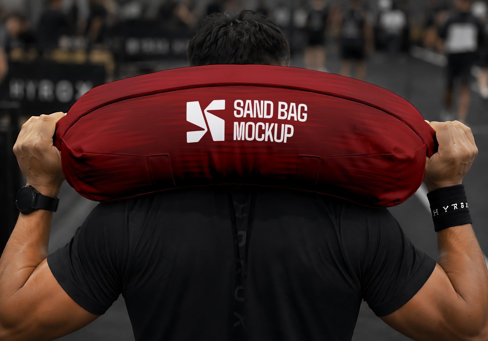 Premium Hybrid Race Event Mockup Bundle – 15 Tactical Sports PSD Scenes for Fitness Racing, Hyrox &