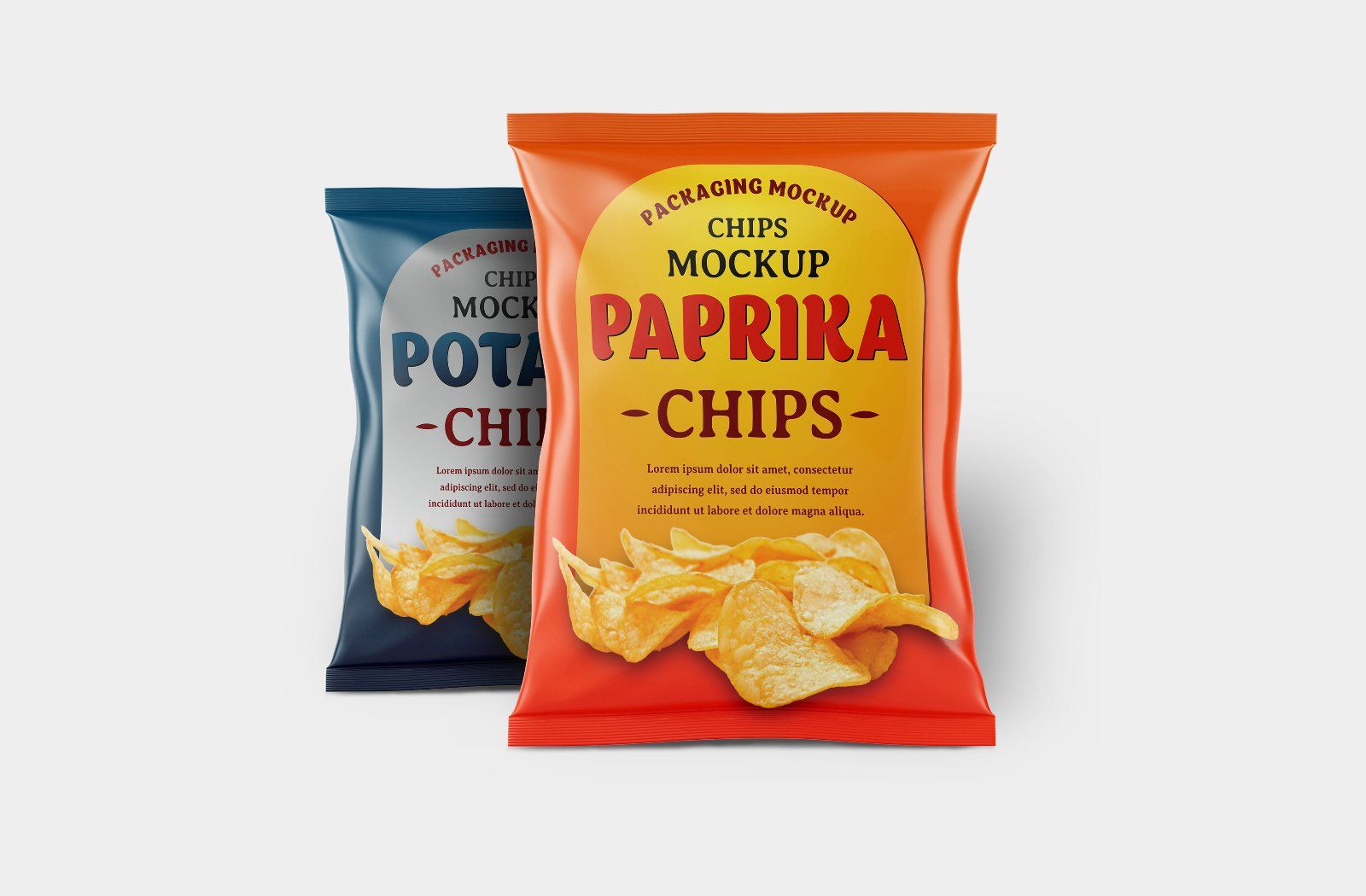 Chips Packaging Mockup Set