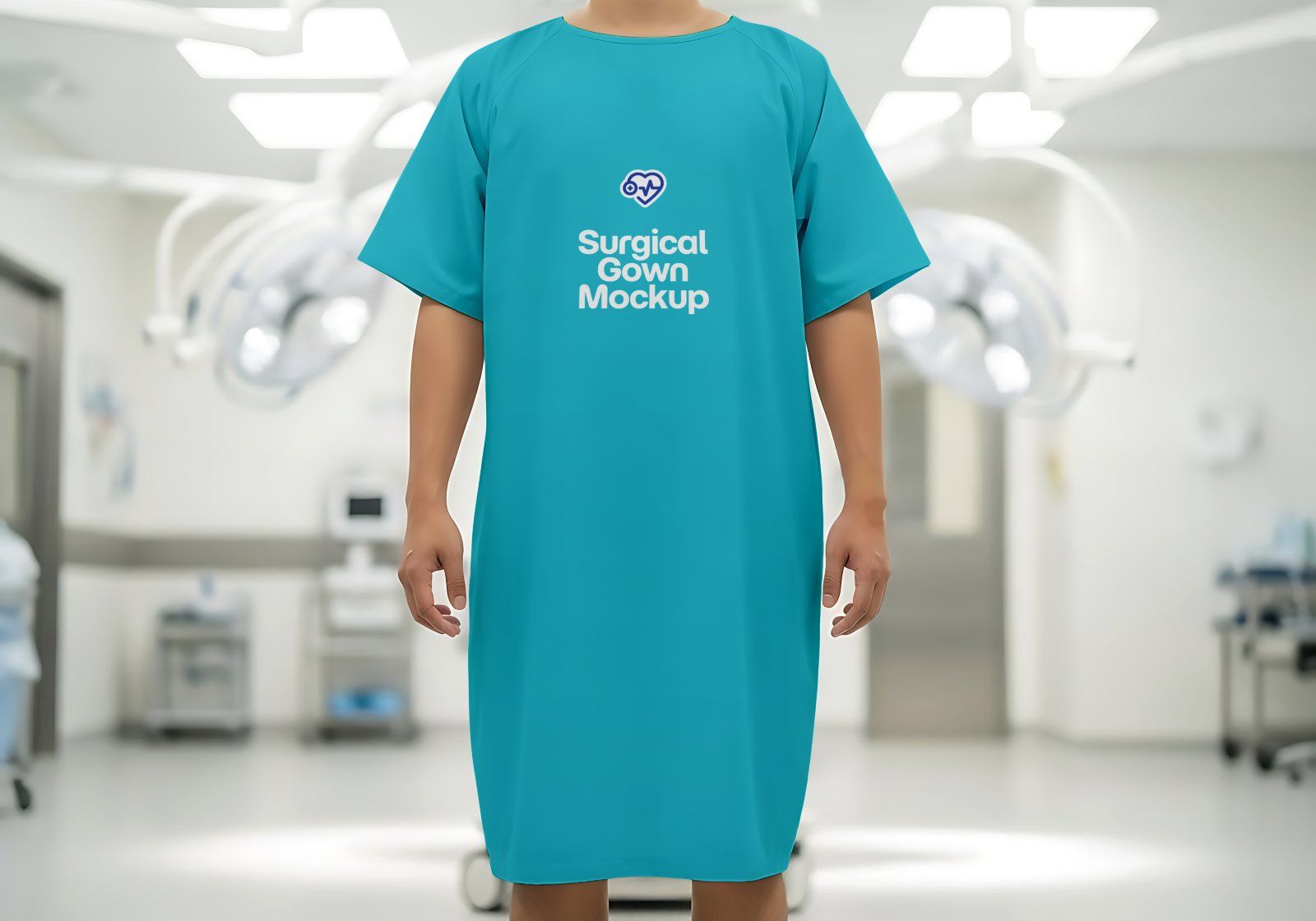 Hospital Mockup Bundle Vol.2 – Medical Branding PSD Pack (Ambulance, Nurse Uniform, Medicine Bottle,