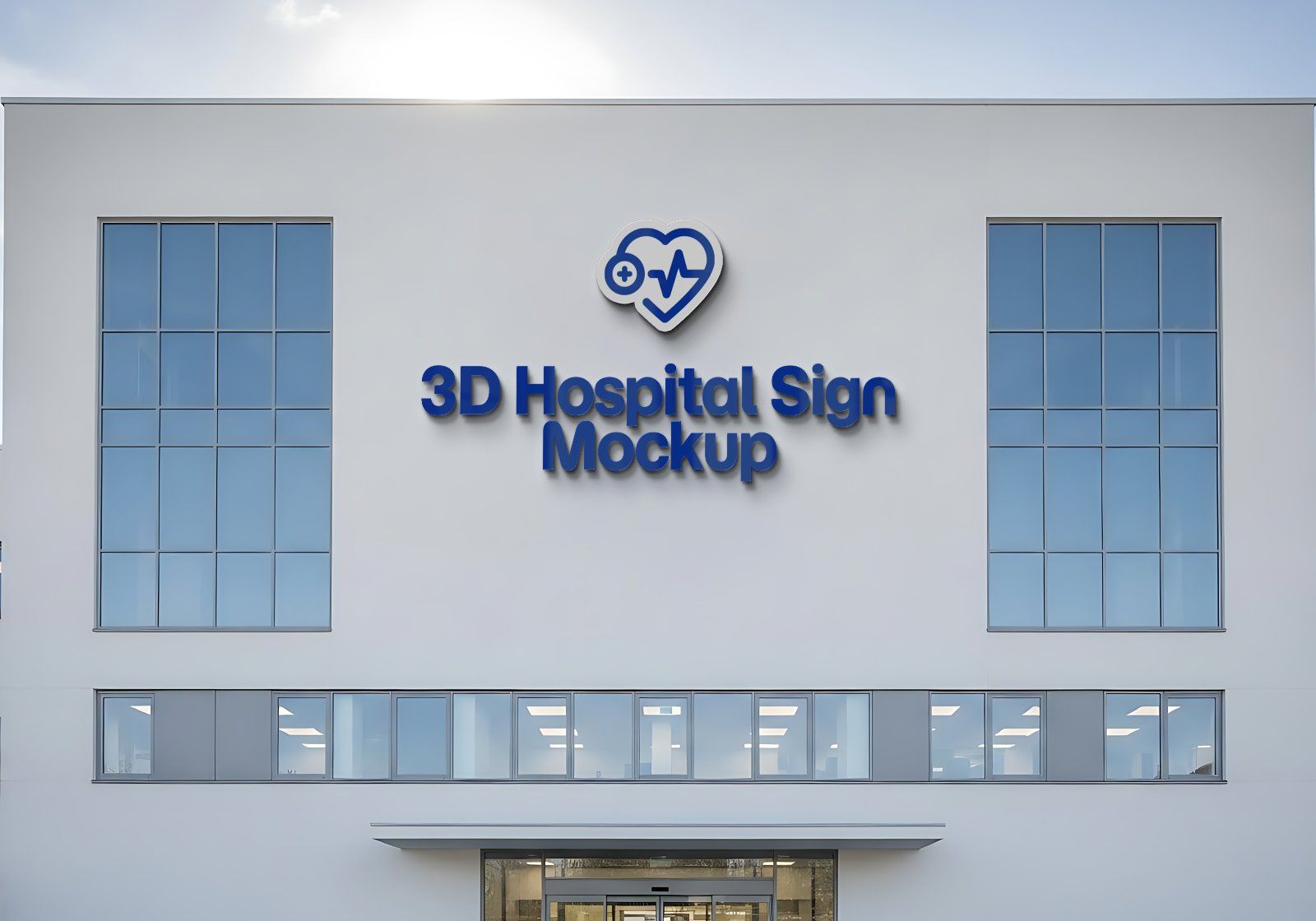 Hospital Mockup Bundle Vol.2 – Medical Branding PSD Pack (Ambulance, Nurse Uniform, Medicine Bottle,