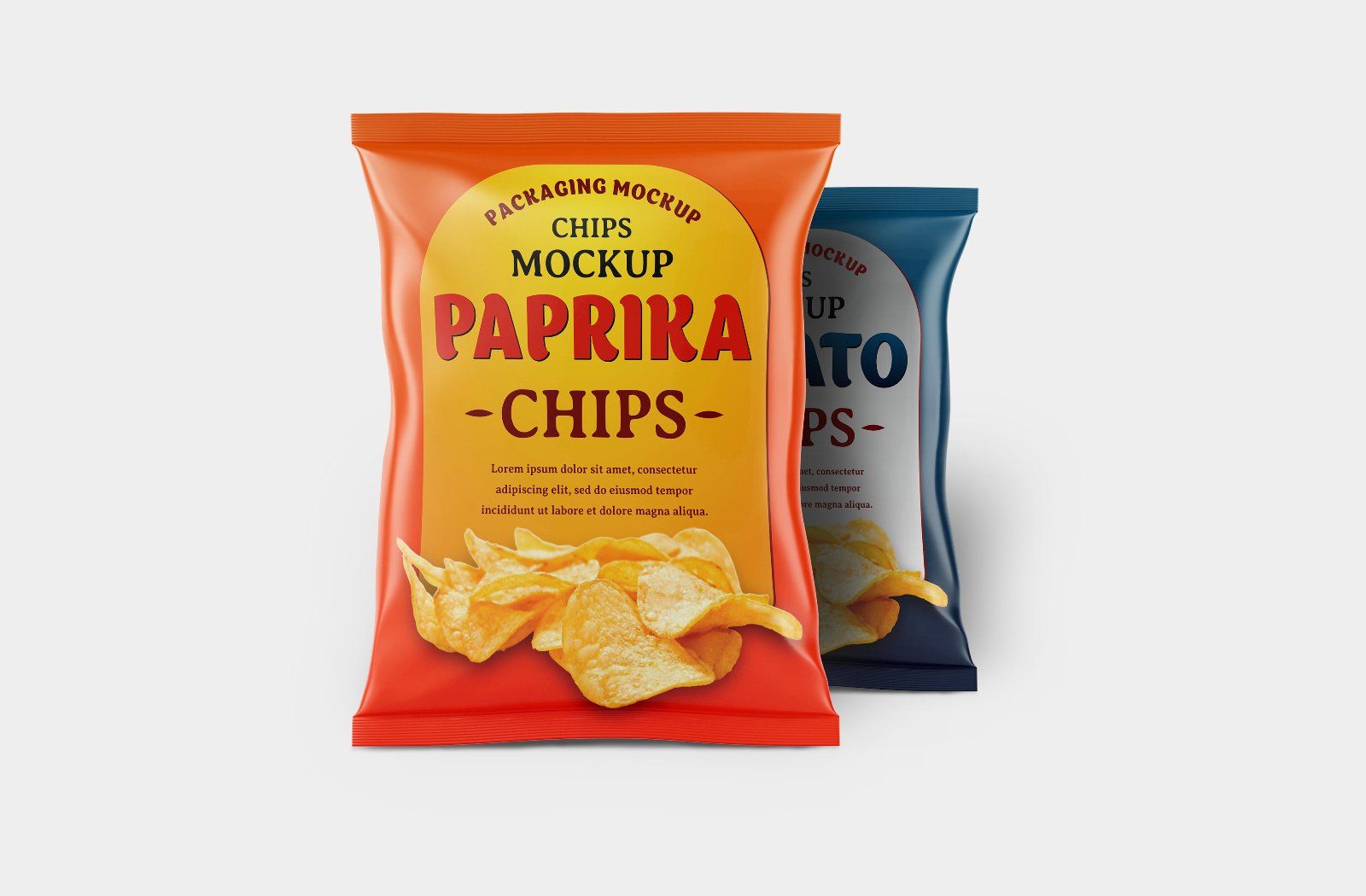 Chips Packaging Mockup Set