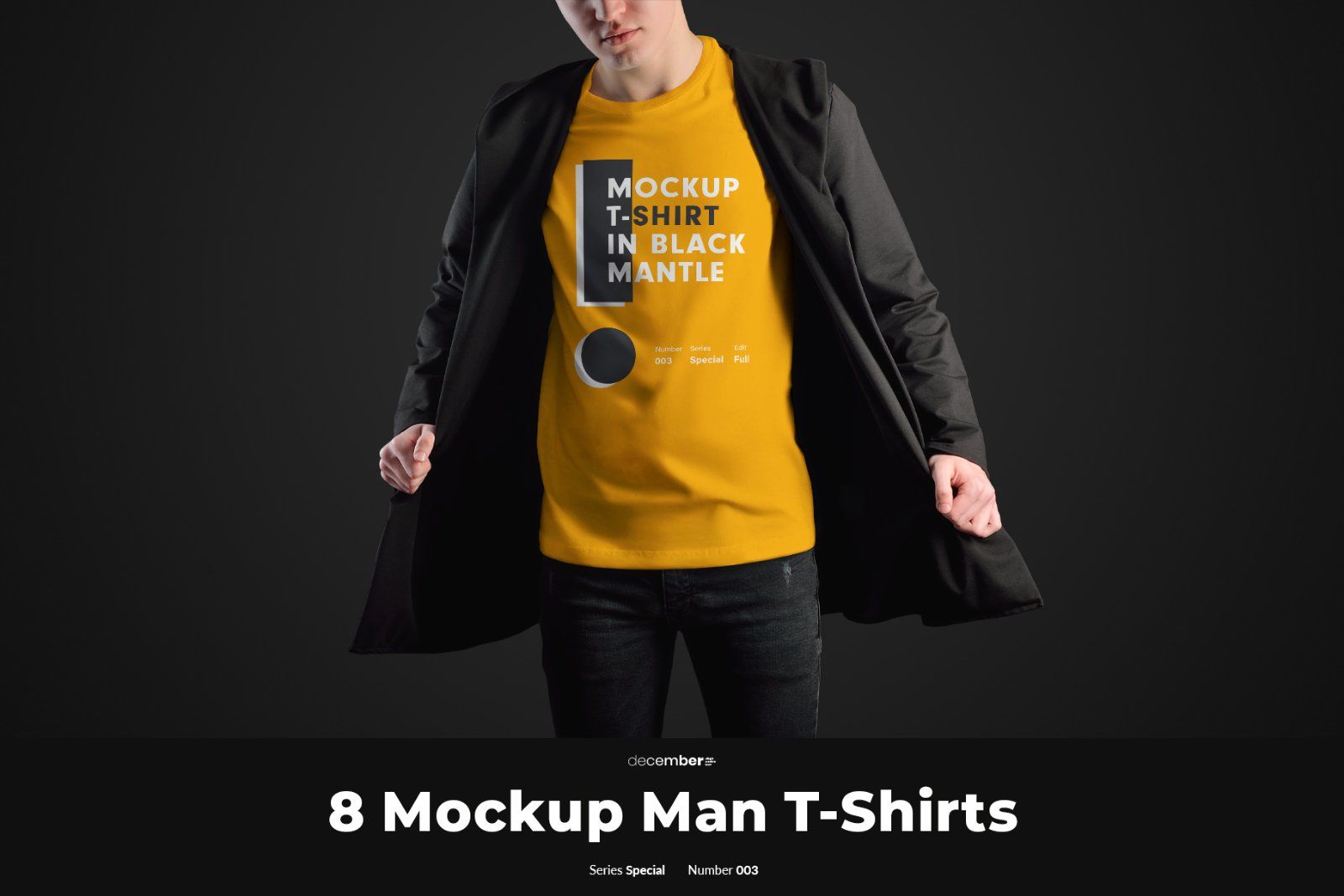 8 Mockups T-Shirts on the Man