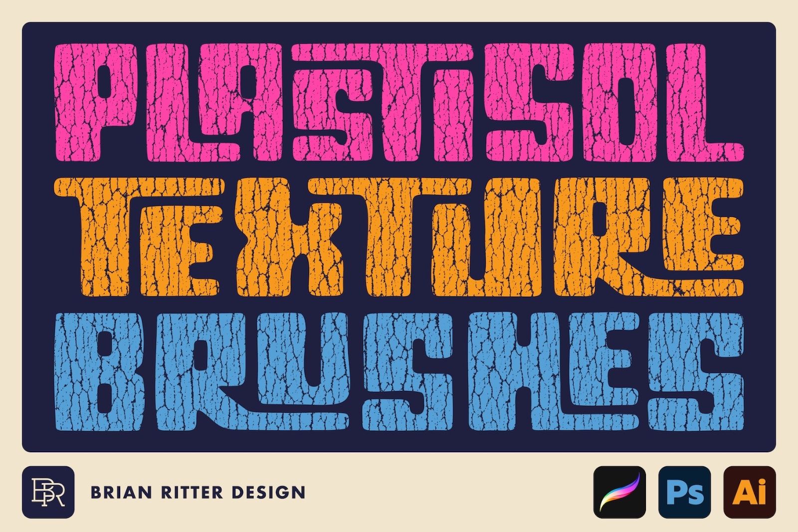 Plastisol Texture Brushes — image 1