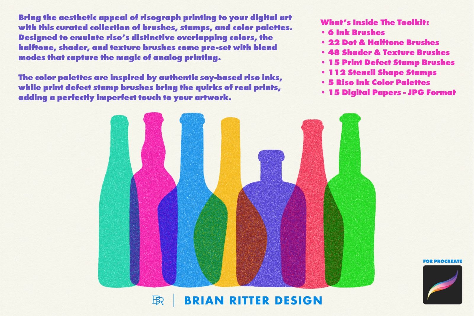 Risograph Toolkit for Procreate — image 2