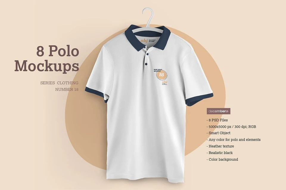 8 Mockups Polo