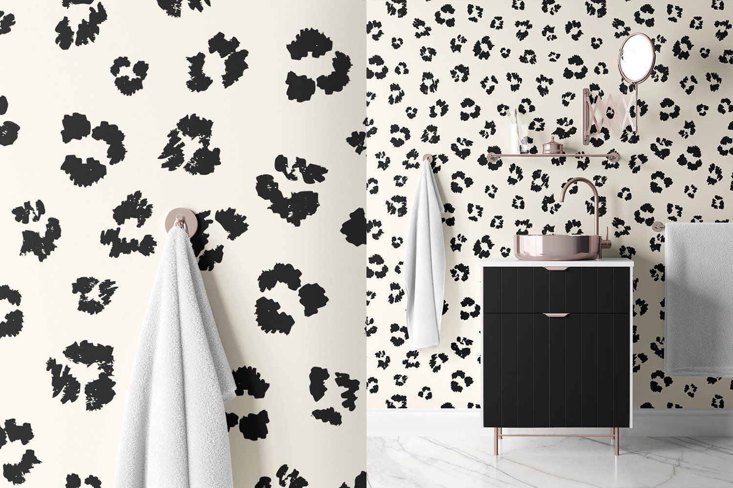 Hand Drawn Leopard Spots