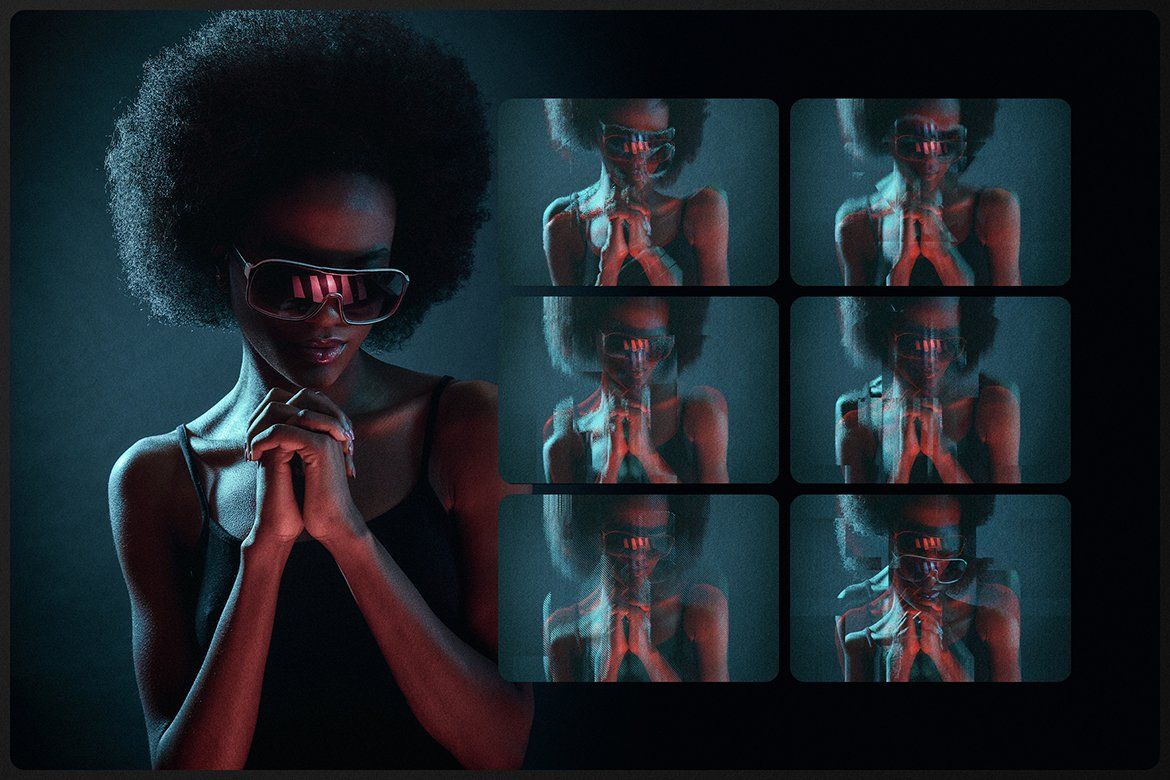 Distortion Photo Effects