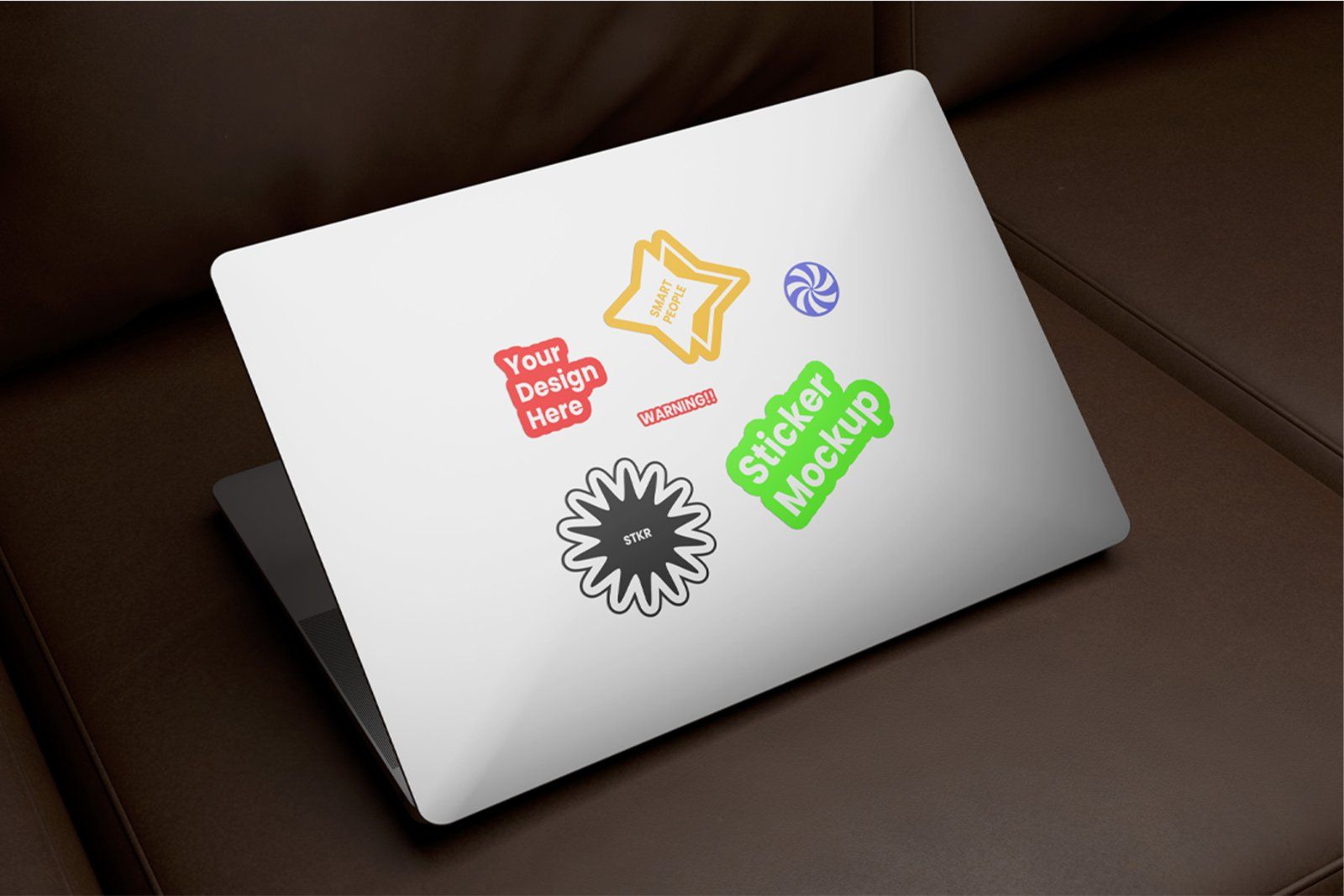 Laptop Sticker Mockup — image 2