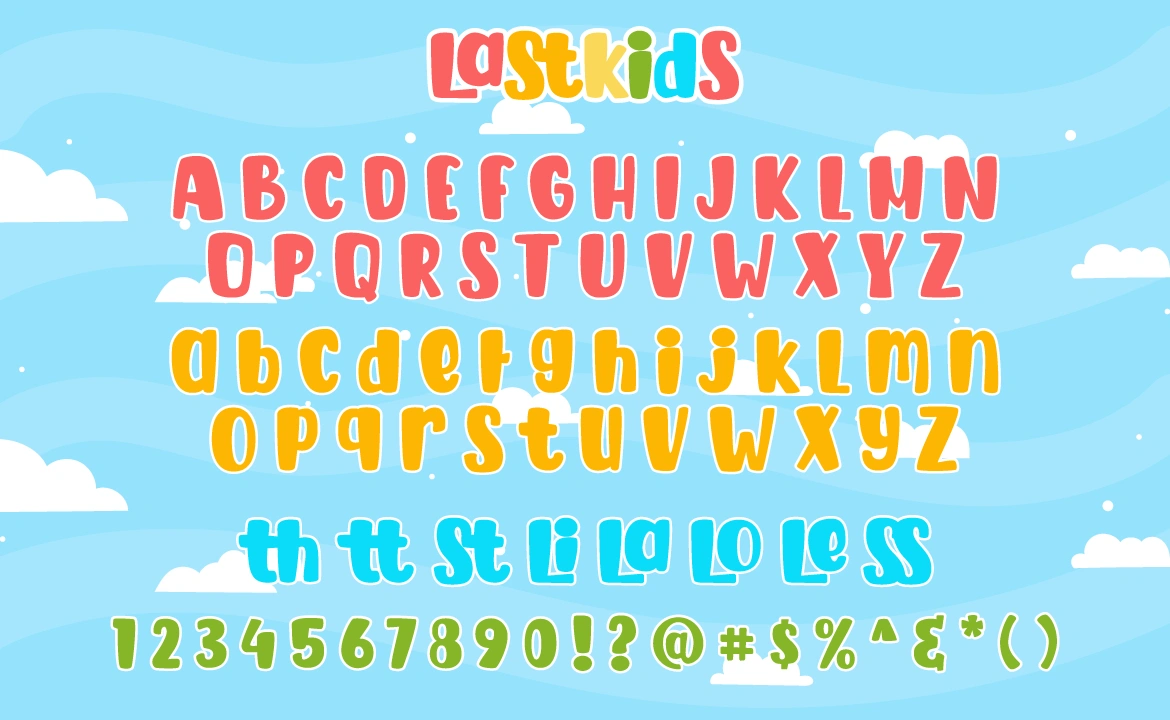 Lastkids - Funny Font — image 2