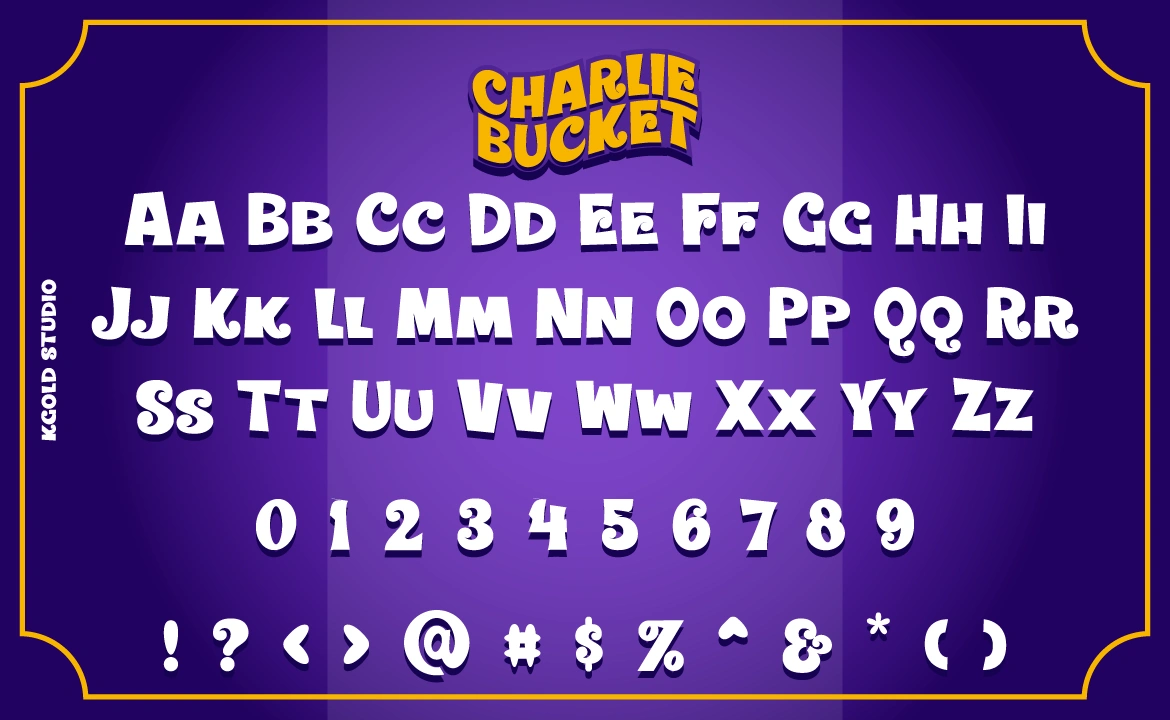 Charlie Bucket - Display Font — image 2