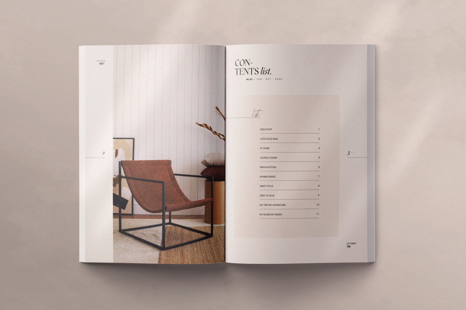 The Life Style Magazine Template