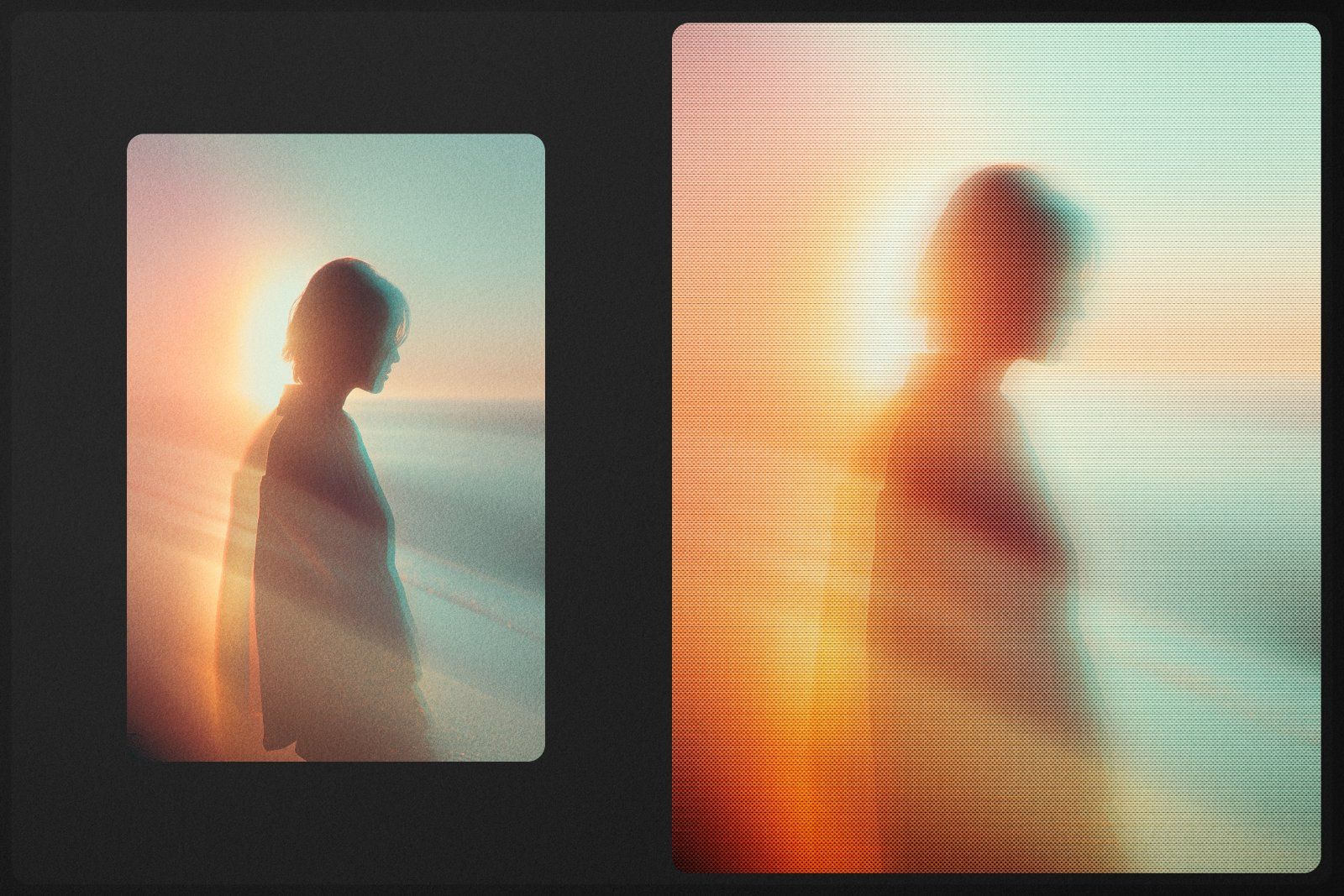 Hologram Portrait Effect